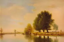 On the Seine c1885, (1938). Artist: Gilbert Munger