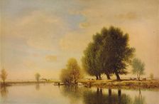 On the Seine c1885, (1938). Artist: Gilbert Munger