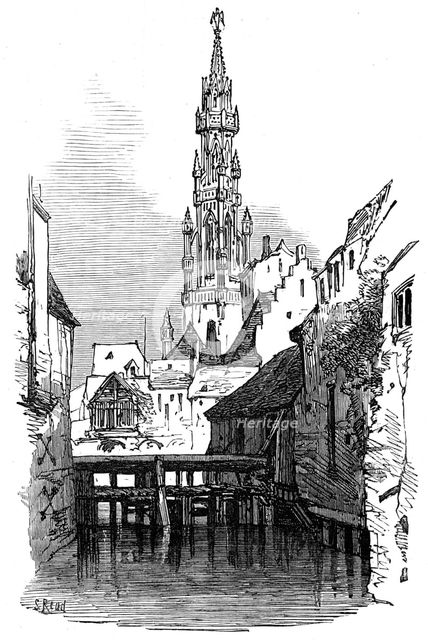 On the Senne, Brussels, 1872. Creator: Unknown.