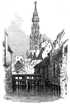 On the Senne, Brussels, 1872. Creator: Unknown