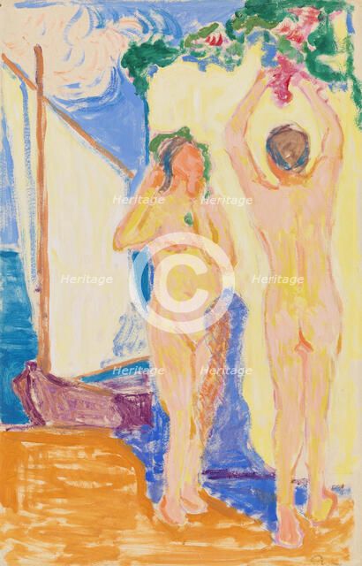 On the Shore, 1912. Creator: Alvar Cawén.