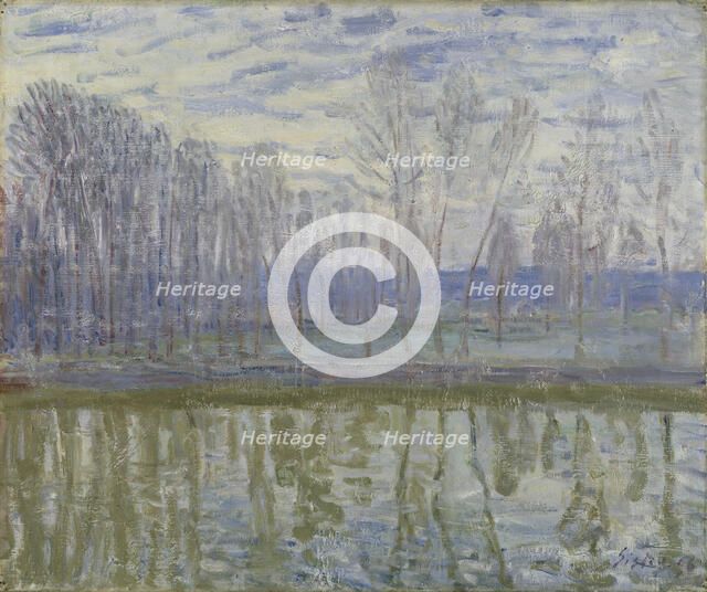 On the Shores of Loing, 1896.