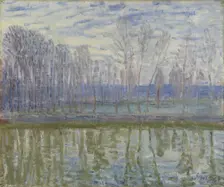 On the Shores of Loing, 1896