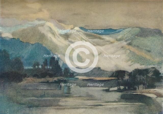 'On The Shuswap Lake', c1911. Artist: Charles John Collings.