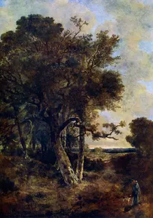 On the Skirts of the Forest c1788-1821, (1912).Artist: John Crome