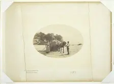 On the Slopes of Cader-Idris, The Last Load of Hay, 1883. Creator: Henry Peach Robinson