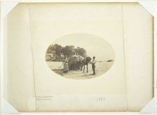 On the Slopes of Cader-Idris, The Last Load of Hay, 1883. Creator: Henry Peach Robinson