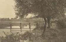 On the "Sow" near Walton's House at Shallowford, 1880s, printed 1888., 1880s, printed 1888. Creator: George Bankart
