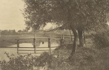 On the "Sow" near Walton's House at Shallowford, 1880s, printed 1888., 1880s, printed 1888. Creator: George Bankart
