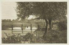 On the "Sow," Near Walton's House at Shallowford, 1880s. Creator: Peter Henry Emerson