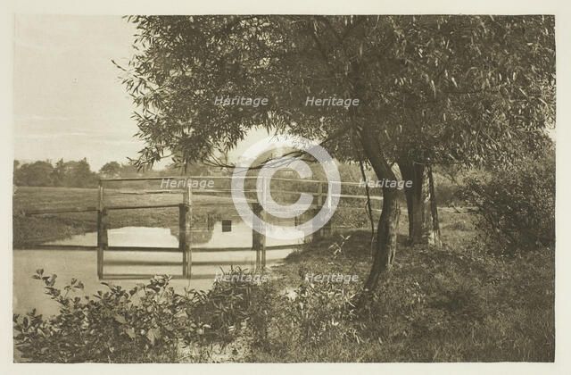 On the "Sow," Near Walton's House at Shallowford, 1880s. Creator: Peter Henry Emerson.
