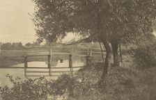 On the "Sow" near Walton's House at Shallowford, 1880s, printed 1888., 1880s, printed 1888. Creator: George Bankart