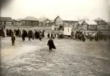 On the square, early 20th century. Creator: Unknown