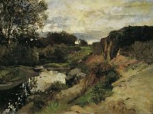 On the Tullnbach near Plankenberg, c1889/1890. Creator: Emil Jakob Schindler