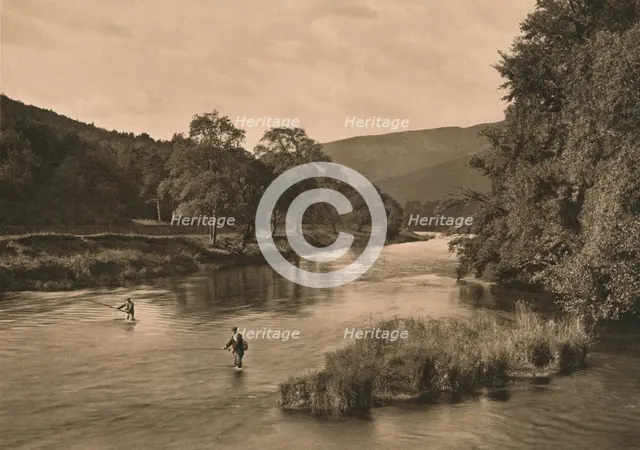 'On the Tweed near Innerleithen', 1902. Artist: Unknown.