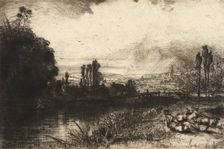 On the Test, 1859. Creator: Francis Seymour Haden