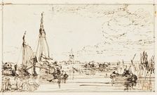 On the Thames, n.d. Creator: William Leighton Leitch