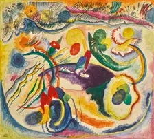 On the Theme of the Last Judgement, 1913. Creator: Kandinsky, Wassily Vasilyevich (1866-1944)