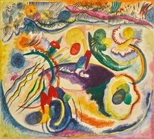 On the Theme of the Last Judgement, 1913. Creator: Kandinsky, Wassily Vasilyevich (1866-1944)
