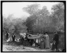 On the Tomoka, between 1880 and 1897. Creator: William H. Jackson