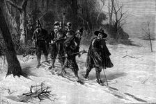 "On the Track", by H. B. Roberts, 1871. Creator: E. Skill