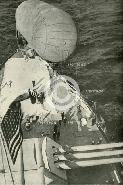 'On the Trail of the Submarine', (1919). Creator: Unknown.