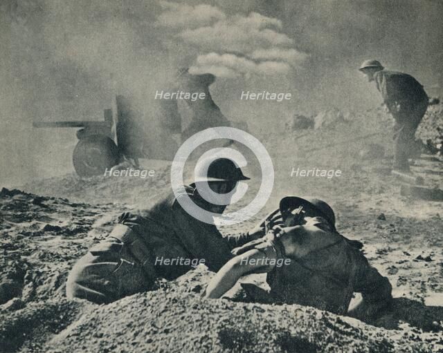 'On the Tripoli road', c1942 (1944). Artist: Unknown.