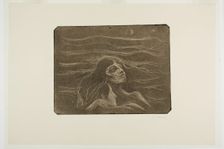 On the Waves of Love, 1896. Creator: Edvard Munch