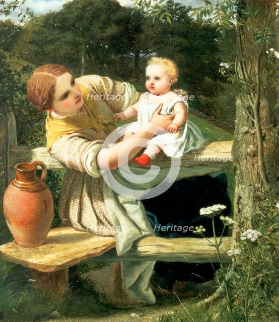 On the Way to the Spring, c1862. Artist: Frederick Richard Pickersgill