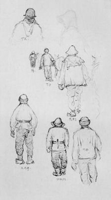 On the Way to the Pole c1911, (1913). Artist: Edward Wilson