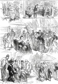 On the Way to the Philadelphia Exhibition, 1876. Creator: C.R.