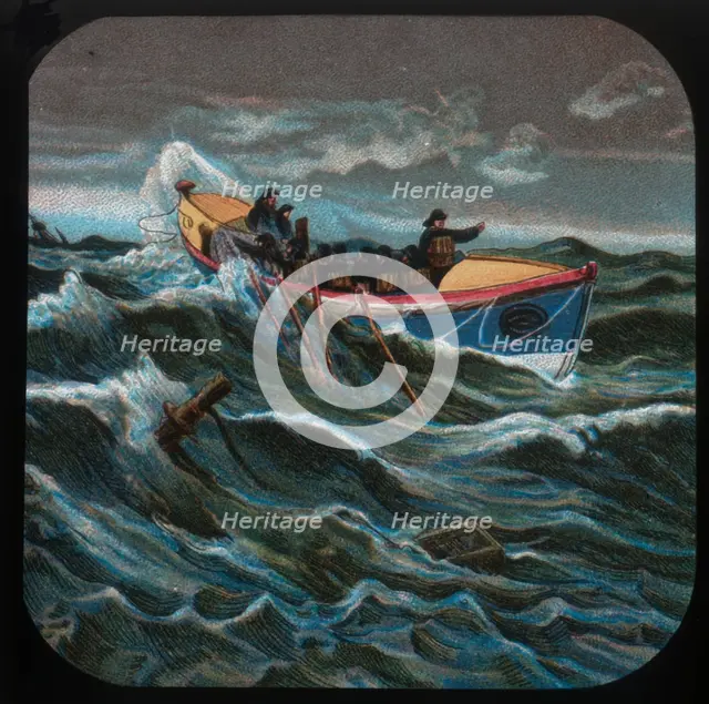 'On the way to the wreck', c1900. Creator: Unknown.