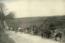 On the Way to the Trenches (1919). Creator: Unknown