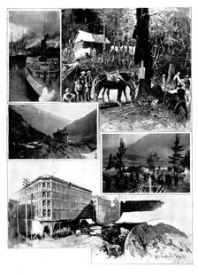 On the Way to Klondike, 1898. Creator: Unknown