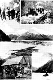On the Way to Klondike, 1898. Creator: Unknown