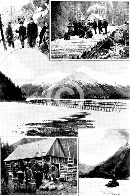 On the Way to Klondike, 1898. Creator: Unknown.