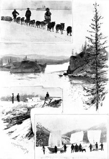 On the Way to Klondike, 1898. Creator: Unknown