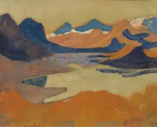 On the Way to Stora Sjöfallet, from 1922 until 1925. Creator: Helmer Osslund