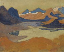 On the Way to Stora Sjöfallet, from 1922 until 1925. Creator: Helmer Osslund