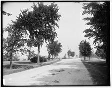 On the western promenade, Portland, Maine, between 1890 and 1900. Creator: Unknown