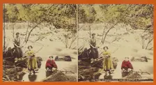 On The Wissahickon Near Bishop's Mills., 1870s. Creator: John A. Mather