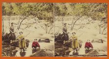 On The Wissahickon Near Bishop's Mills., 1870s. Creator: John A. Mather