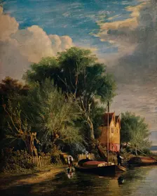 On the Yare c1828, (1938). Artist: George Vincent