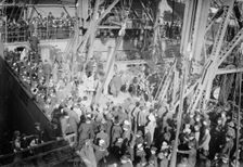 On U.S.S. Jason, 14 Nov 1914 (date created and published later). Creator: Bain News Service