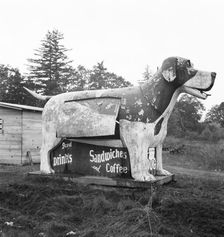 On U.S. 99 as it continues through Oregon, Lane County, Williamette Valley, Oregon, 1939. Creator: Dorothea Lange