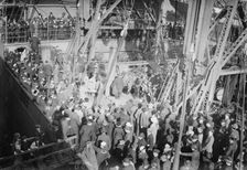On U.S.S. Jason, 14 Nov 1914 (date created and published later). Creator: Bain News Service