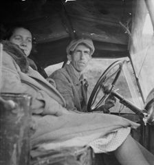 Once a Missouri farmer, now a migratory farm laborer on the Pacific Coast, California, 1936. Creator: Dorothea Lange