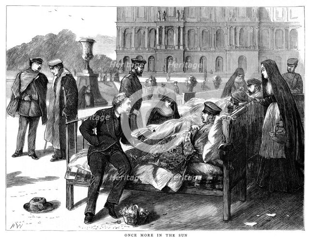 'Once More into the Sun', Franco-Prussian War, 1870. Artist: Unknown