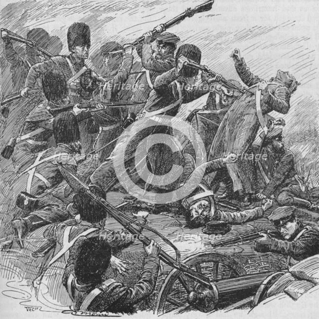 Once More The Guards Returned, And With Irresistible Energy Drove Them Out, 1902. Artist: Unknown.