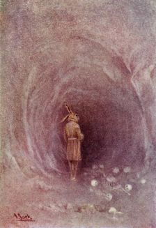 Once more the Rabbit entered, disguised as a man 1914. Creator: Unknown